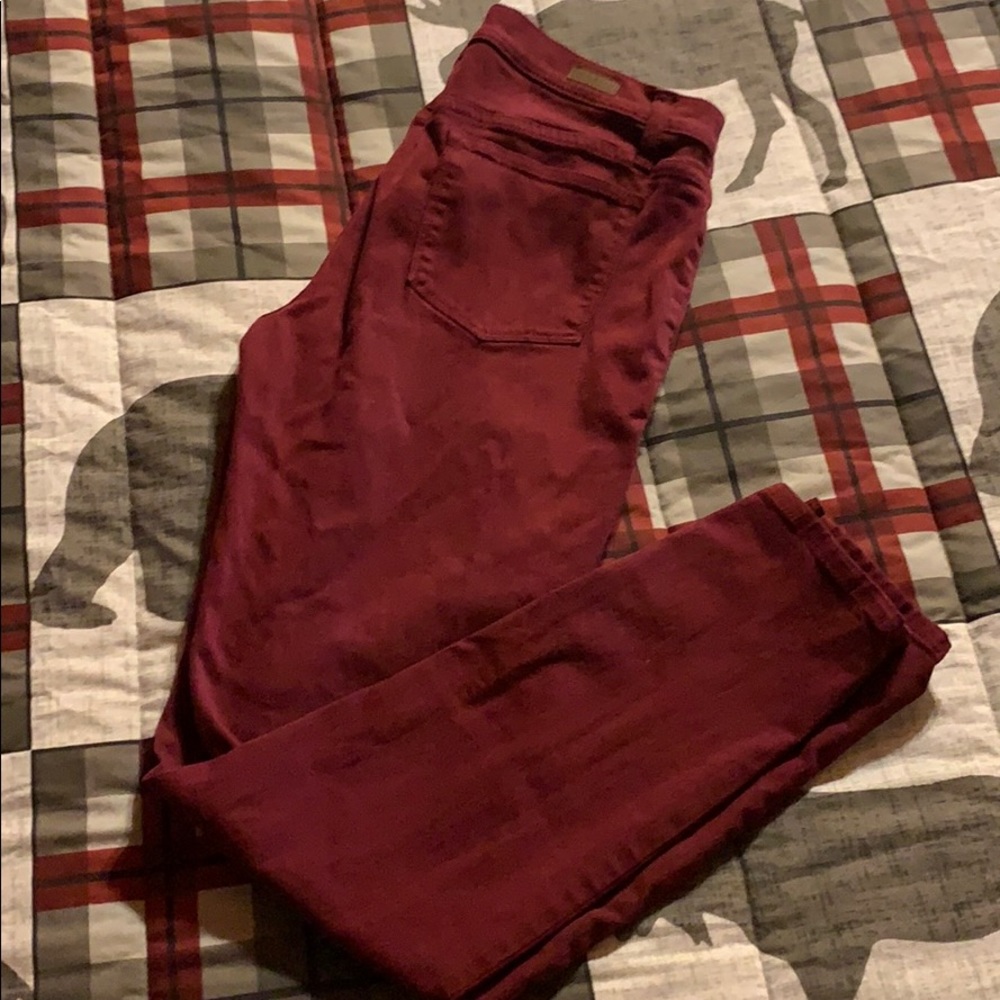 Lila Ryan Burgundy Pants